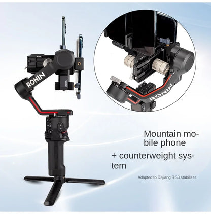 RS4 RS3 Pro RS2 Stabilizer Modified Quad Mobile Phone Live Broadcast Bracket System Ronin Multi-camera 4 Mobile Phone Live