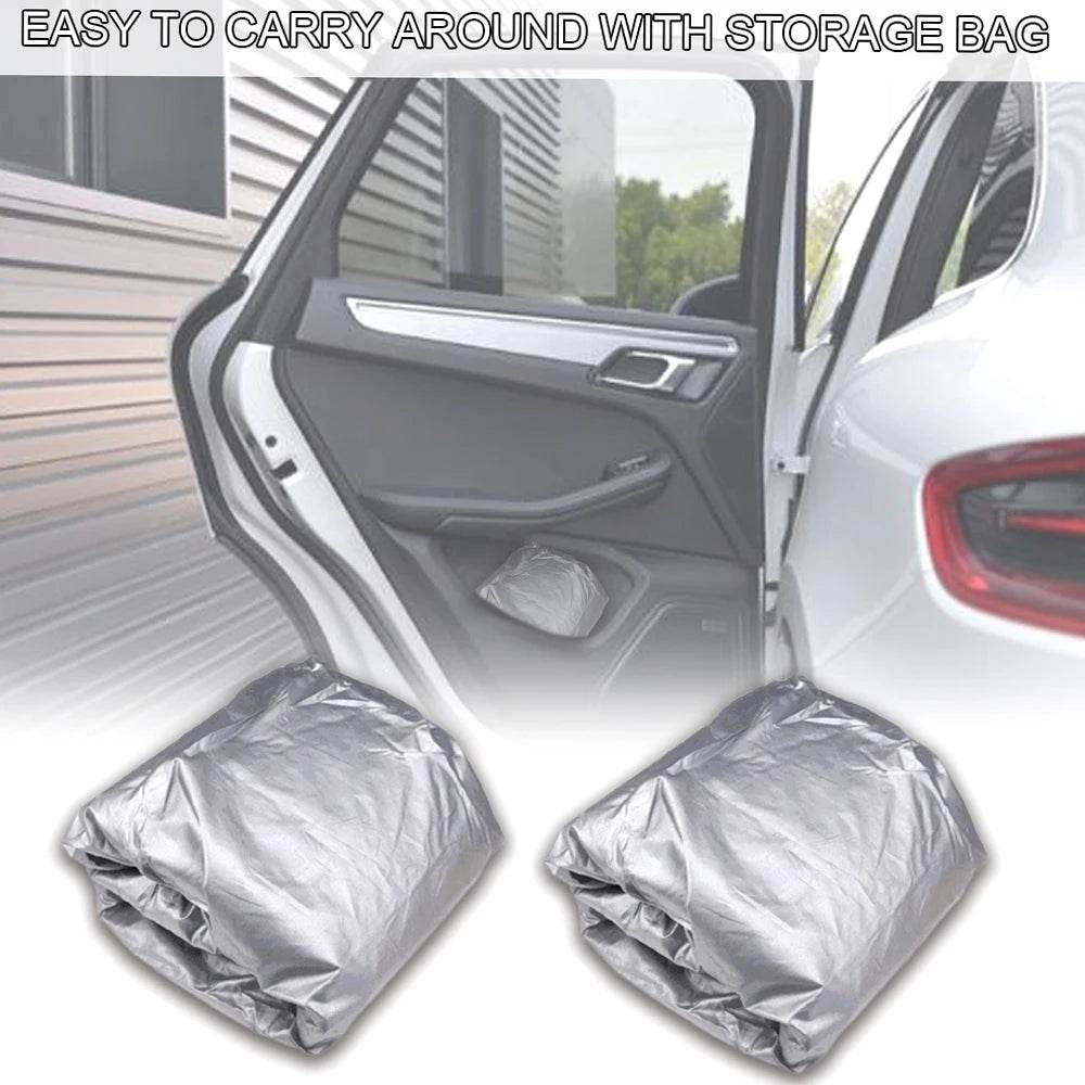 S-XXL Car Cover Sedan Full Covers with Reflective Strip Sunscreen Protection Dustproof&Waterproof UV Scratch-Resistant Universal - MarvelouStoree