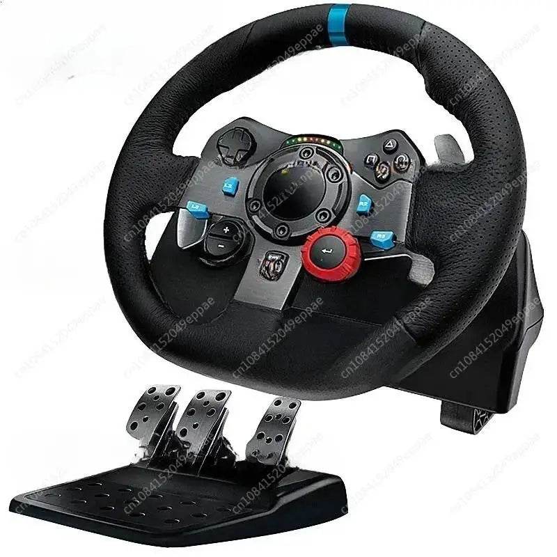 The driving force of the game steering wheel controller G29 is suitable for the Volante of PS5/PS4/PS3 and PC steering wheels - MarvelouStoree