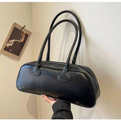 Advanced Sense Retro Pu Zipper Ladies Shoulder Bags Trend 2024 Light Luxury Hot Sale Bags for Women New Bolsas Femininas