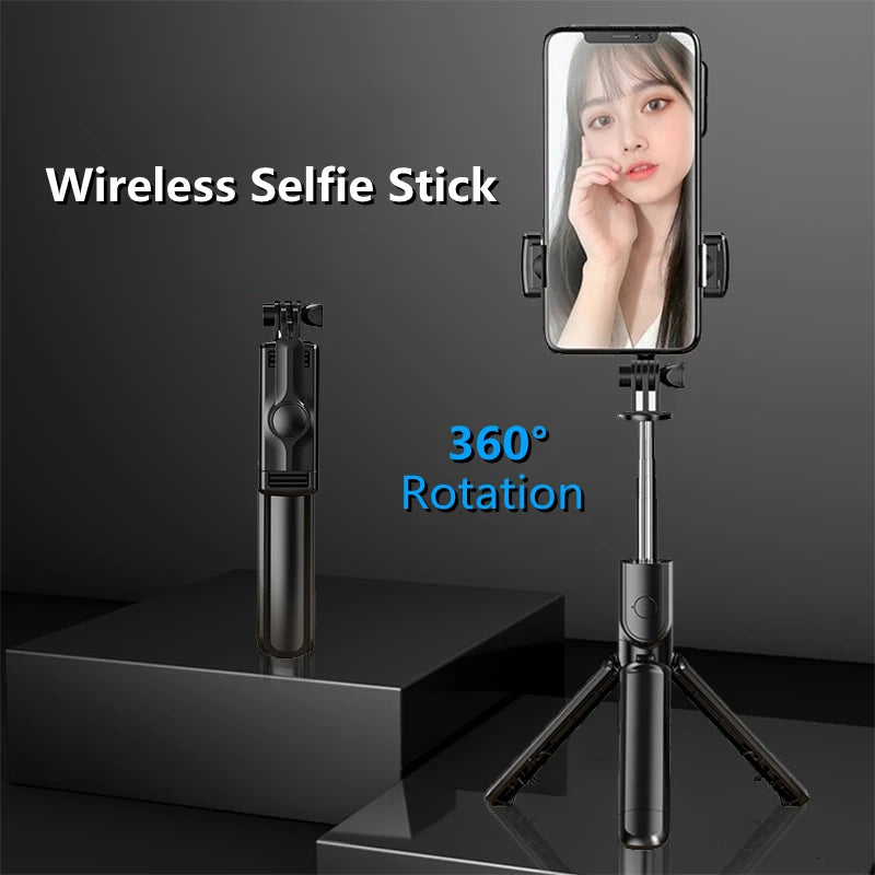 Cell Phone Holder Selfie Stick Tripod For iPhone Xiaomi Samsung Huawei For Live Streaming Mobile phone Support Remote Control