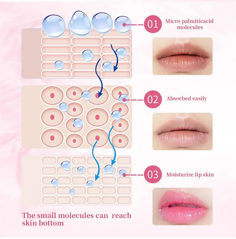 2023 New Lips Bleach Moisturizing Fresh Serum Effective Reduce Pigmentation Pink Whiten Plumper Sexy Lip Balms Korean Cosmetics