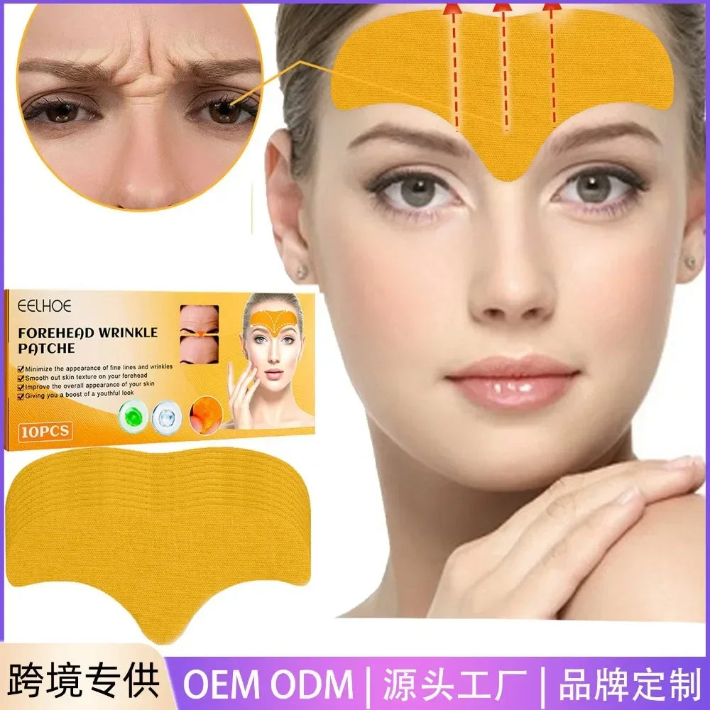 New 10pcs/Set Wrinkle Patch Face Wrinkle Patch Lift Face Firming Skin Droop Law Mouth Wrinkle Cheek Patch Skincare tools