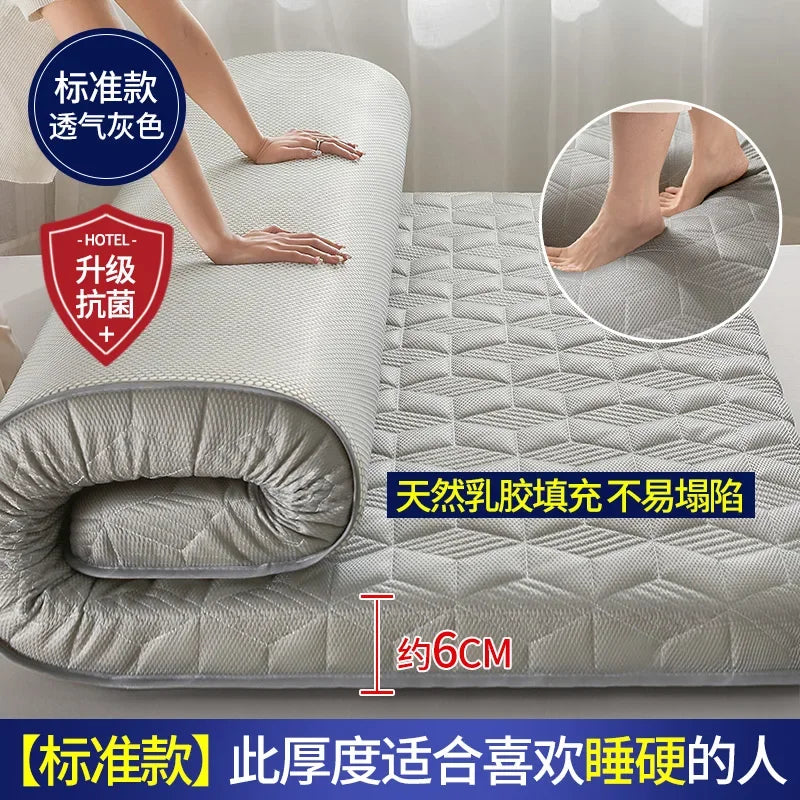 Thailand Latex mattress high resilience home thickened dormitory student tatami mat sponge pad memory foam mattress