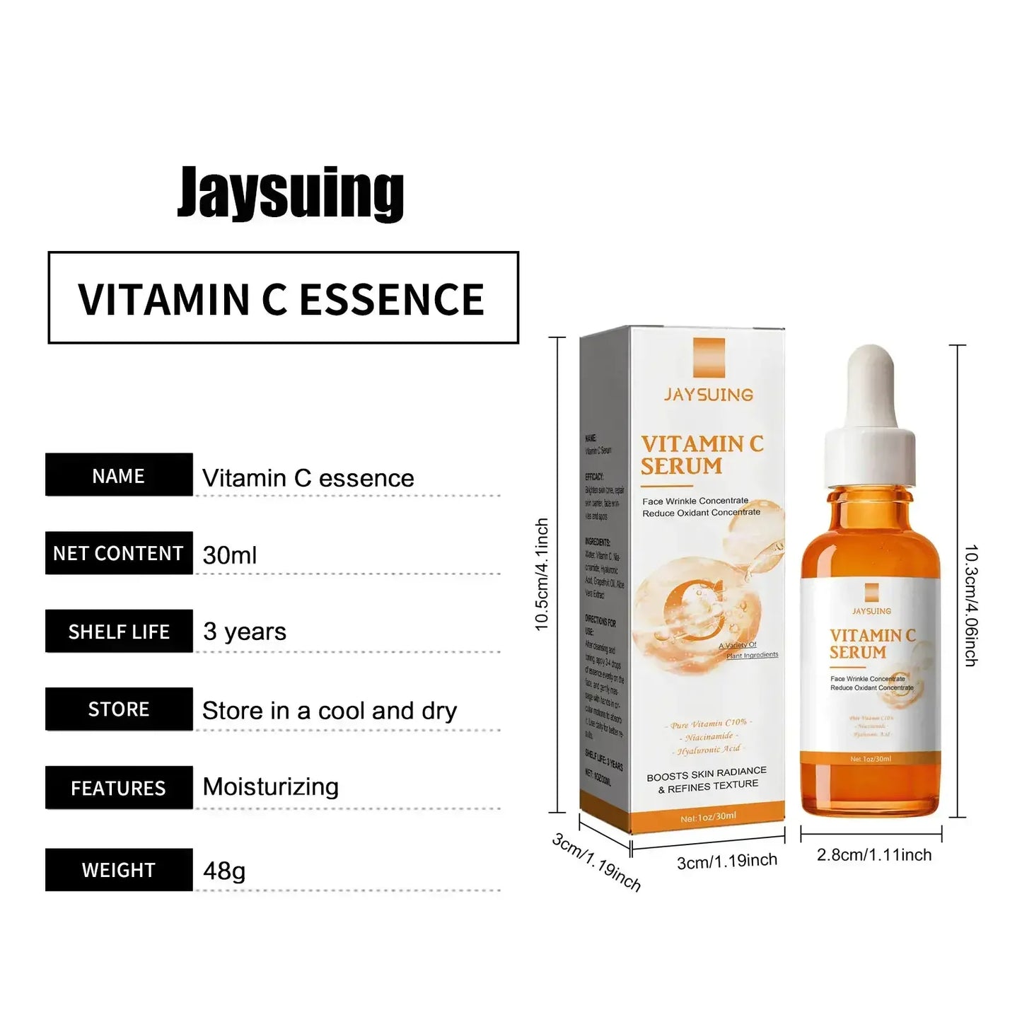 Retinol Vitamin B3 Serum Anti A-ging Hyalu B5 Pure Niacinamide Essence VC Shrinking Pores Pimple Remover W-rinkle Dark Spots Set