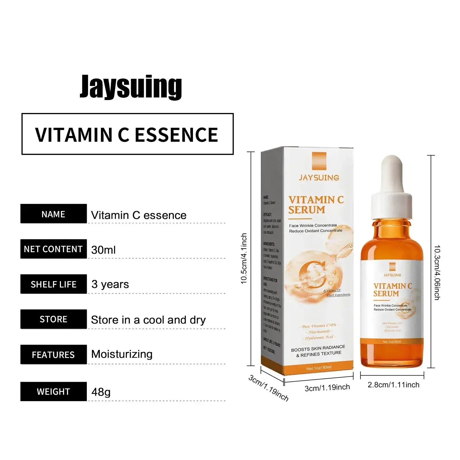 Retinol Vitamin B3 Serum Anti A-ging Hyalu B5 Pure Niacinamide Essence VC Shrinking Pores Pimple Remover W-rinkle Dark Spots Set