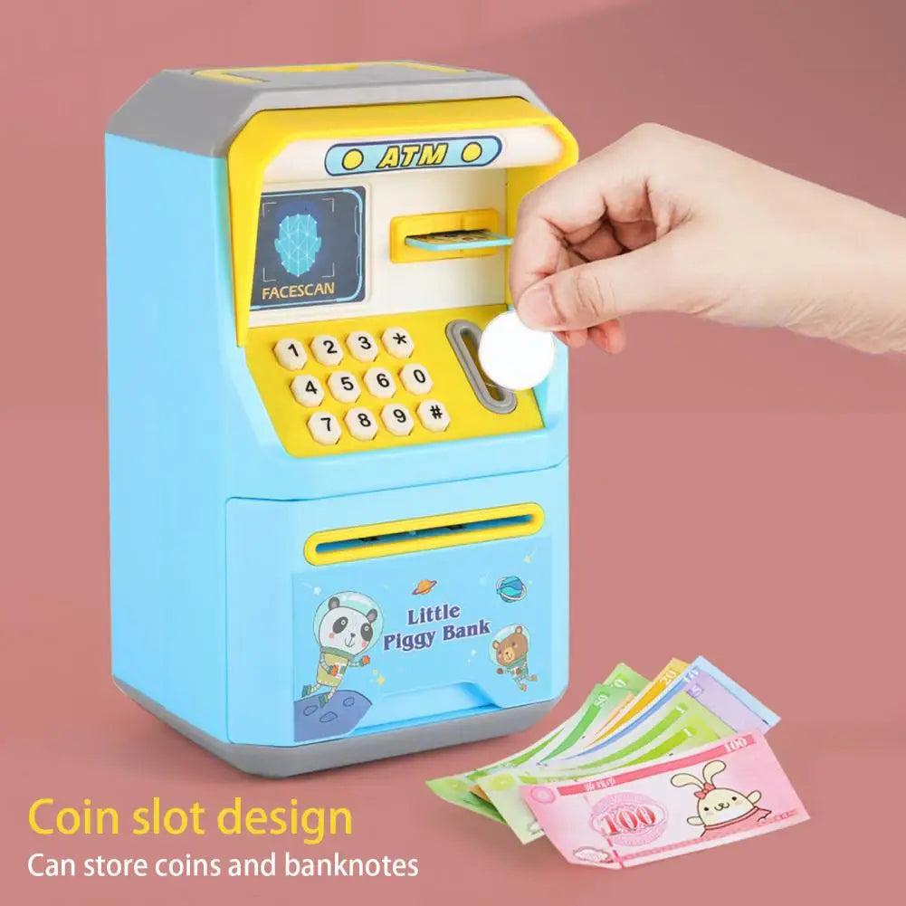 Educational Toy Multifunctional Children Password Piggy Bank Cartoon Money Box Christmas Gift