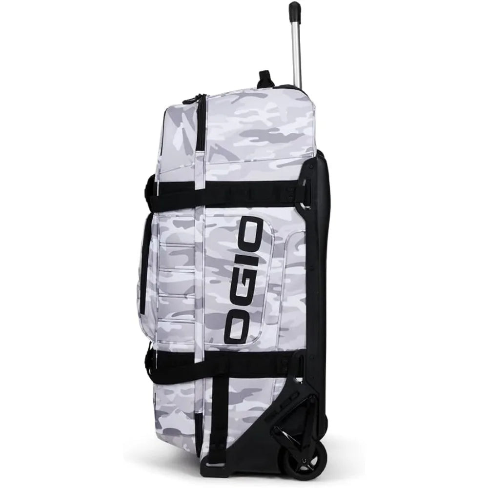 Rig 9800 Wheeled Travel Bag 34" H x 16.5" W x 15.25" D Capacity 7500 Cubic Inches,Camo