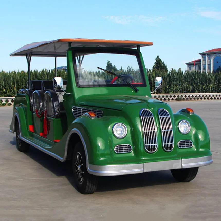 Travel Club Electric Lift Golf Cart Electric Golf Cart 4+2 Seats Electric Club Car With Door 5/8/11/14 Seats Classic Car - MarvelouStoree