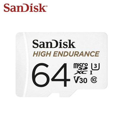 SanDisk High Endurance Micro SD Card 256GB Video Monitoring TF Card 128GB MicroSD Card 64GB Memory Card 32GB For Video