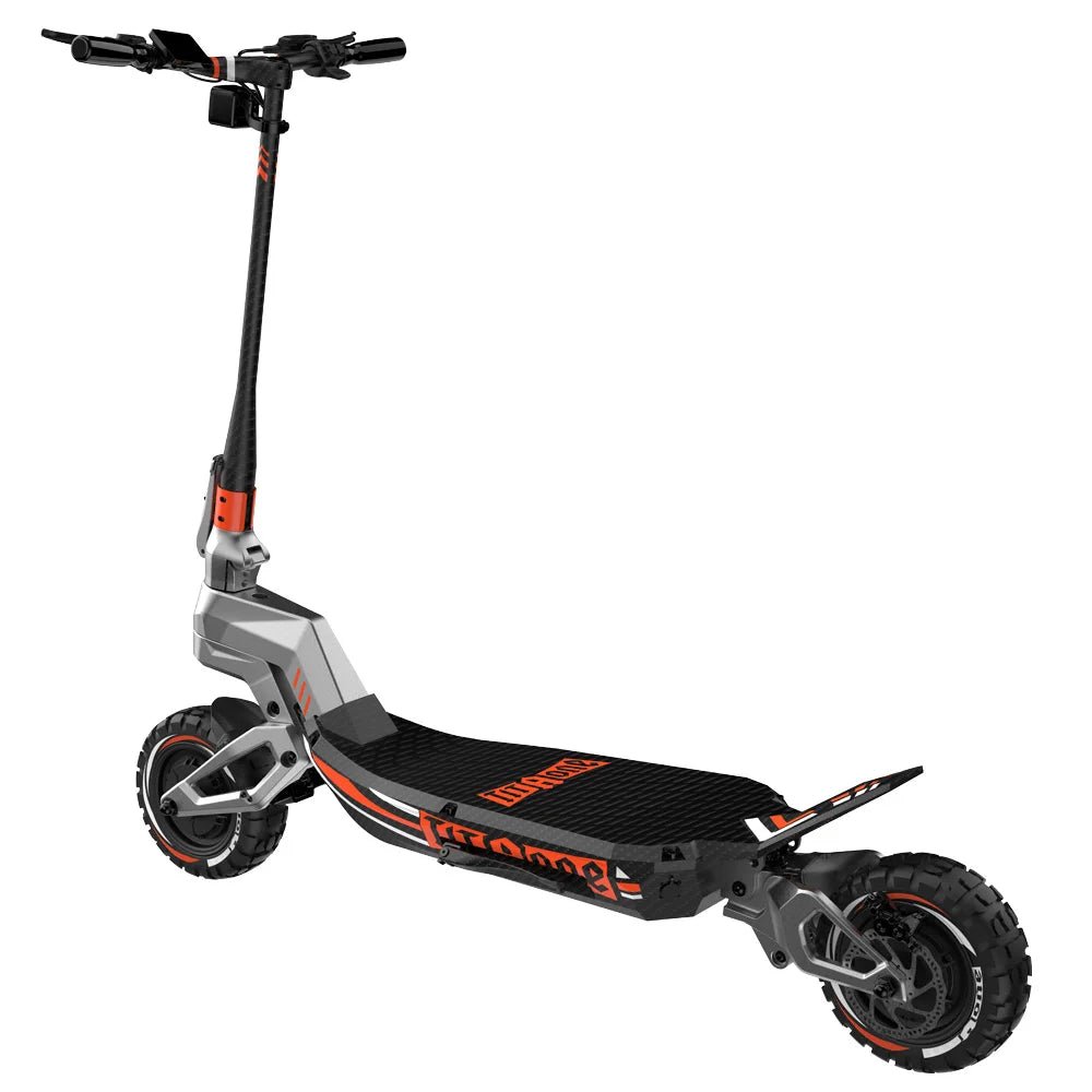 TITAONE-X Carbon Fiber Escooter with App 4000w dual motor 11inch Fat Tire Fast Speed Electric Scooter