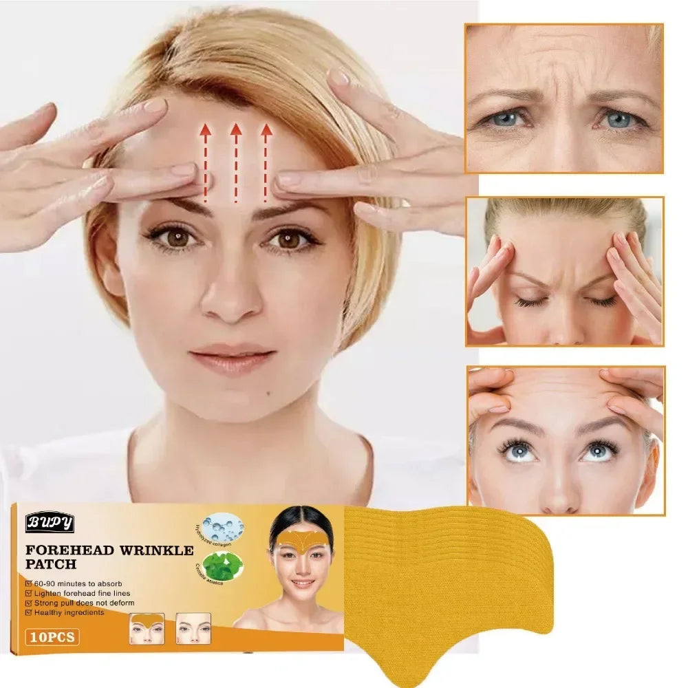 New 10pcs/Set Wrinkle Patch Face Wrinkle Patch Lift Face Firming Skin Droop Law Mouth Wrinkle Cheek Patch Skincare tools