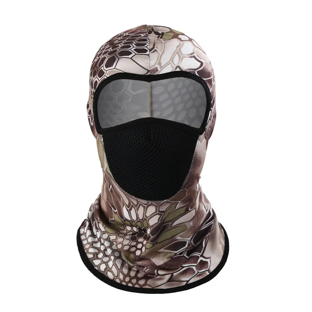 Men's Cycling Cap Balaklava Riding Mesh Breathable Full Face Cover Outdoor Hiking Camping Hunting Cap Sun Protection Mask Women