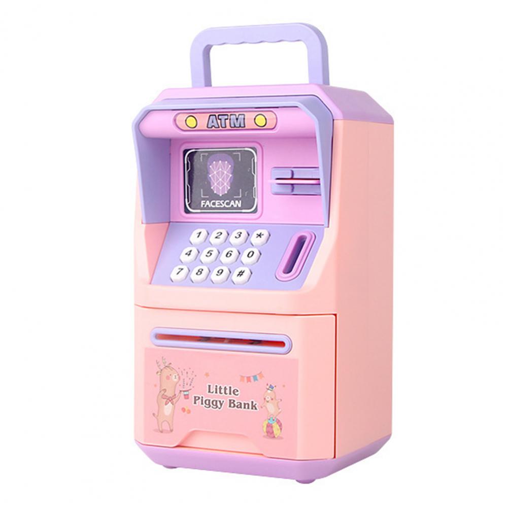 Educational Toy Multifunctional Children Password Piggy Bank Cartoon Money Box Christmas Gift