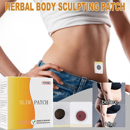 Weight Loss Belly Slimming Patch Fast Burning Fat Detox Abdominal Navel Sticker Dampness-evil Removal Improve Stomach Magnetic