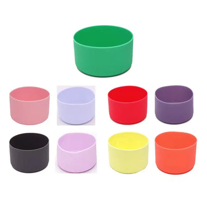 7.5cm Silicone Cup Bottom for large 40oz Adventure Coffee Tumbler Ice Flow Flip 30 oz 20oz Bottle Bottom Sleeve Cover AntiSlip