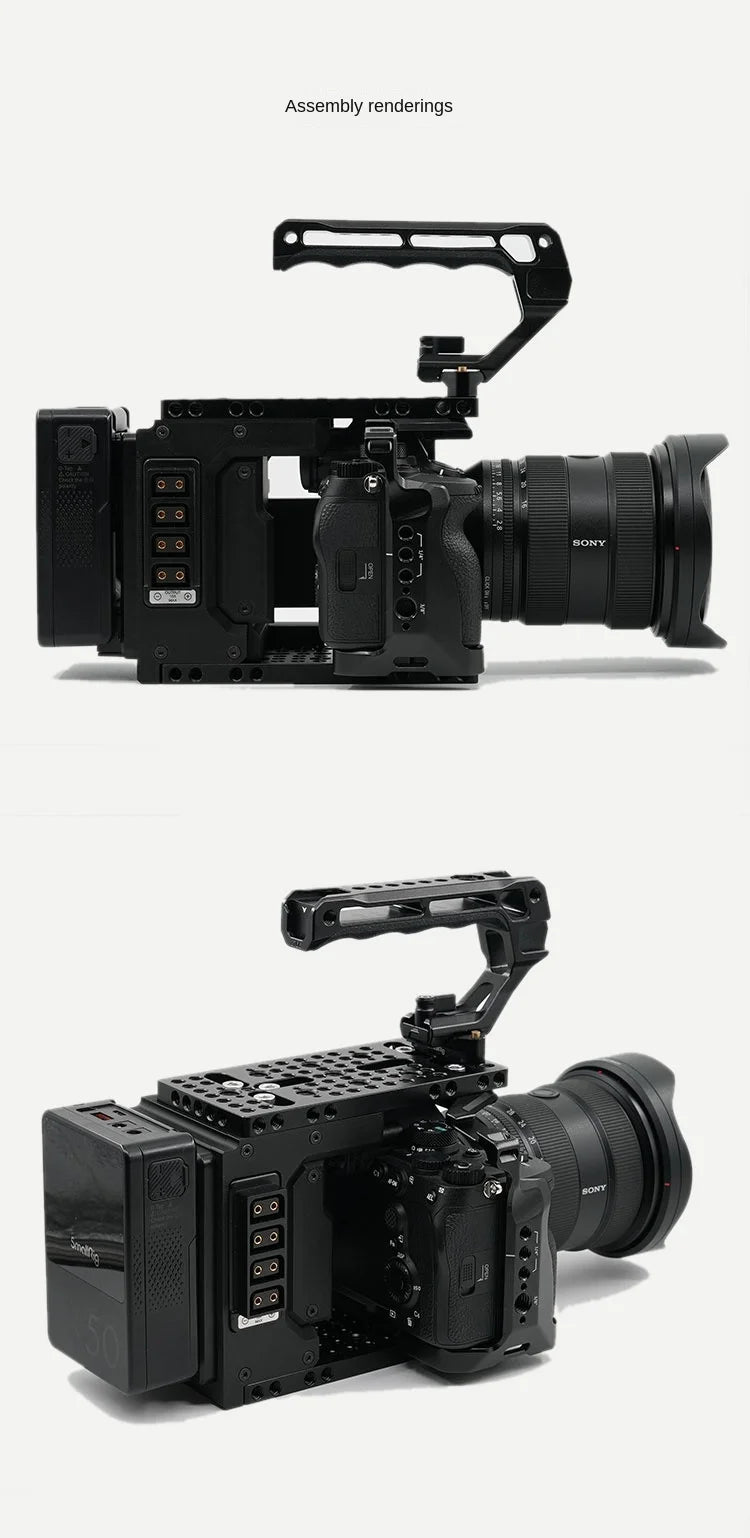 For Sony A7m4/A7s3 Cage Expansion Module Cineback