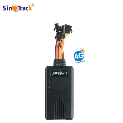 SinoTrack 4G GPS Tracker ST-906L For Car Motorcycle Vehicle Tracking Device With Cut Off Oil Power & Online Tracking Software