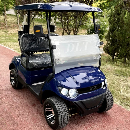 Street Legal 4000W 48V Electric Golf Cart Convertible Sightseeing Golf Cart 2 Seater Lithium Battery Sports Buggy Golf Cart