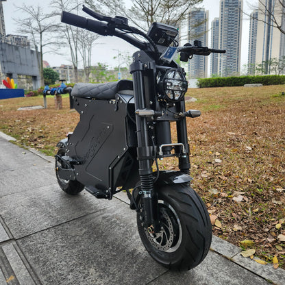 2024 72V 12000W Moped Electric Scooters for Adults 10000w Dual Motor Fat Tire Seated Electric Motorcycles Scooter Bike