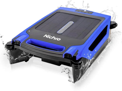 Robotic Pool Skimmer - Solar & Rechargeable, 2 Cleaning Modes, Automatic Obstacle Avoidance - MarvelouStoree