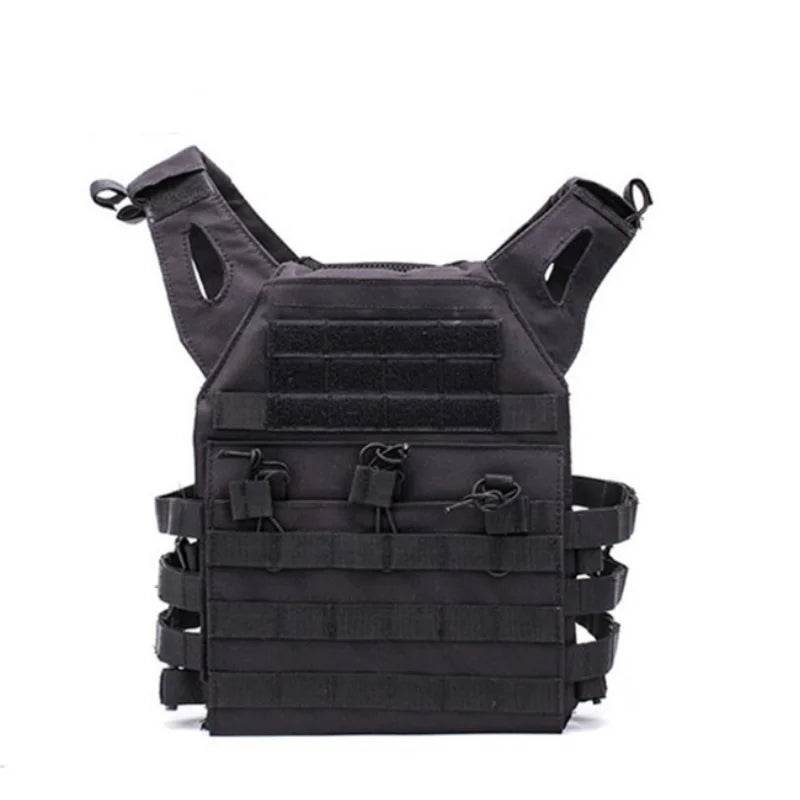 6094 Tactical Vest Nylon Gear Body Armor Combat Army CS Gear Hunting Plate Airsoft Wargame Pouch Camouflage Plate Carrier Vest - MarvelouStoree