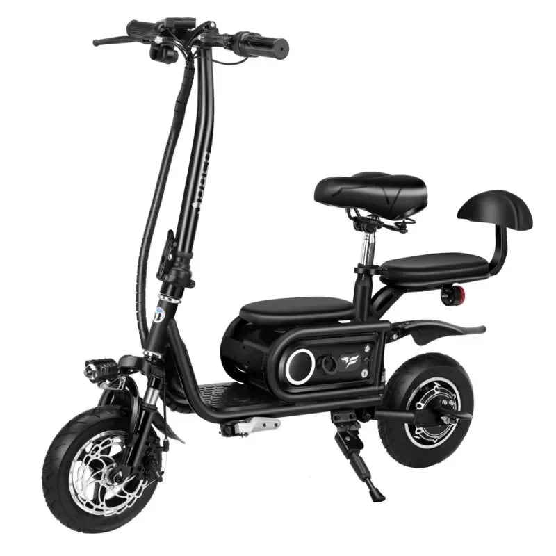 Folding Electric Scooter Three-wheel For The Elderly And Disabled Travel Mini Small With Backrest Mobility Scooter Parent-child