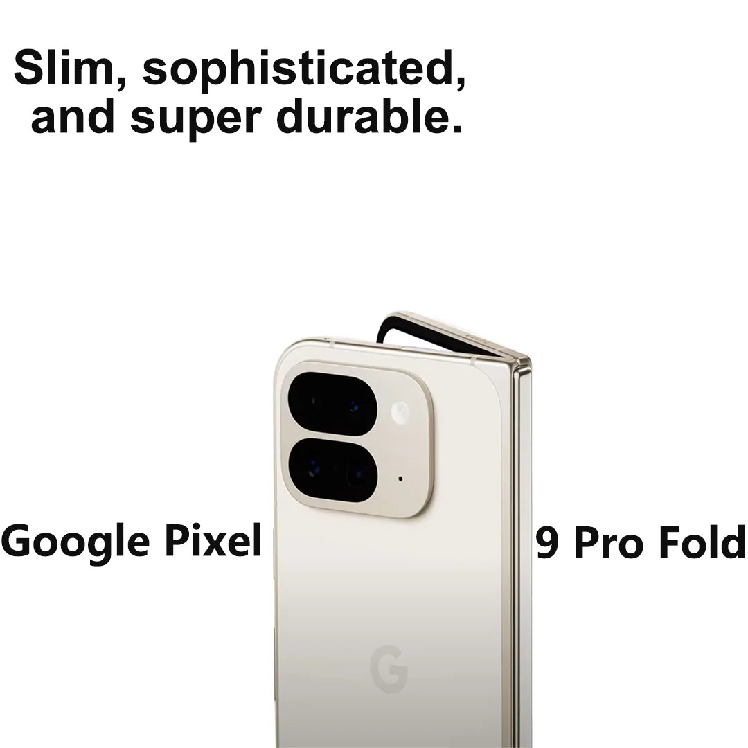 Global Rom New Google Pixel 9 Pro Fold 8.0 inches Google Tensor G4 16GB RAM OLED, 120Hz 4650 mAh NFC SmartPhone