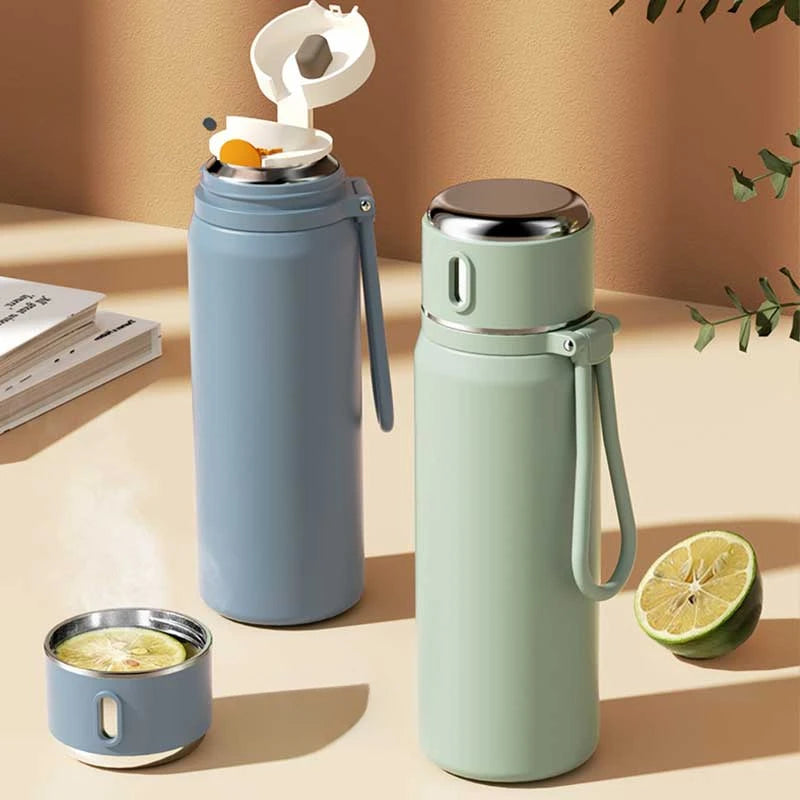 Smart 316 Stainless Steel Thermos Cup Temperature Display Vacuum Flasks Home Outdoor Portable Water Cup Thermos Bottle