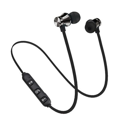 Magnetic Adsorption Wireless Bluetooth 4.2 In-Ear Earphone Sports Headphone Stereo Earpiece Fone De Ouvido For iPhone Samsung