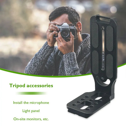 Universal L Shape Bracket QR Plate Vertical Video Shooting Arca for DJI Osmo Ronin Zhiyun for Canon Nikon Sony DSLR Camera