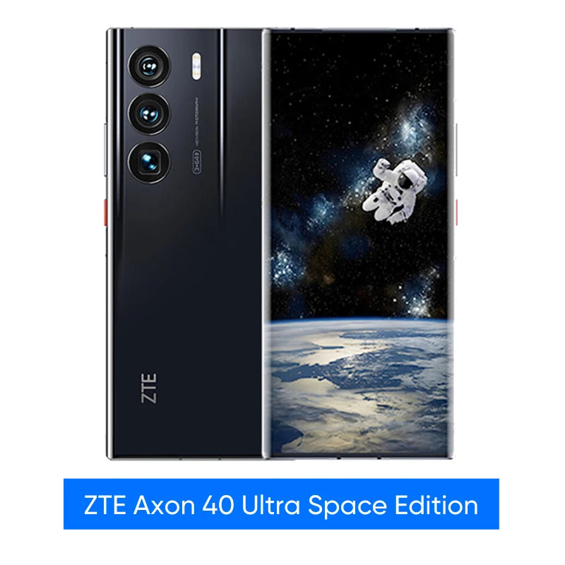 ZTE Axon 40 Ultra Space Edition 5G Smartphone with UDC Tech Snapdragon 8Gen1 6.8" 120Hz AMOLED Screen Dual SIM 5000mAh 18GB+1TB