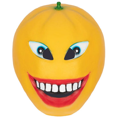 Fruit Mask Novelties Halloween Cosplay Latex Mascara Full Face Cyberpunk Helmet Pineapple Banana Grape Durian Costume for Women