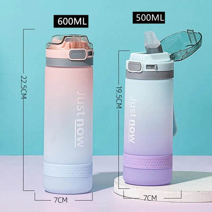 600ml New Fashion Water Bottle Items Portable Outdoor Shaker Sport Cute Drinking Plastic Water Bottles For Girls - MarvelouStoree