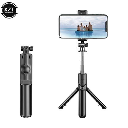 Extendable Wireless Selfie-Stick Monopod Tripod Bluetooth-compatible Selfie Stick for Huawei Xiaomi iPhone Gopro Sports Action