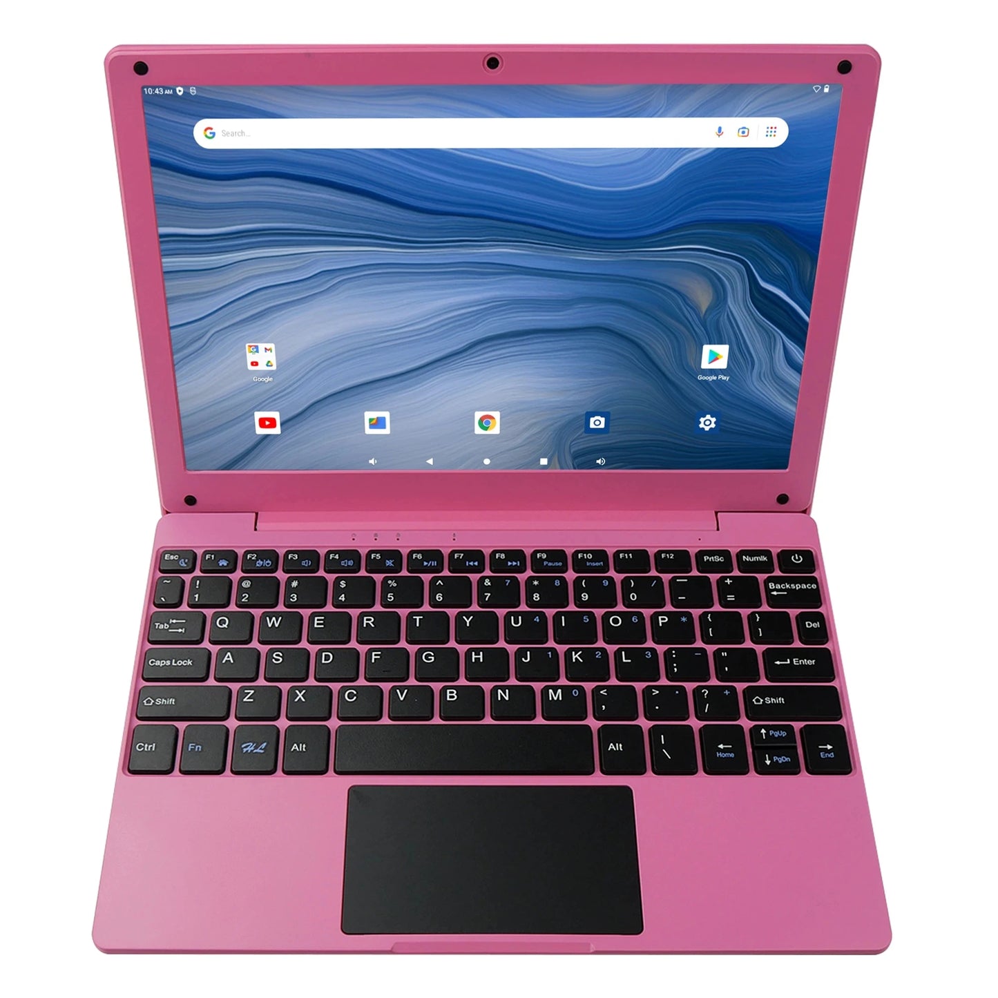 10.3 Inch Laptop Android 12.0 Quad Core Powered Netbook 2G RAM+64GB ROM Mini Laptop Computer A133 CPU Computer Wi-Fi USB