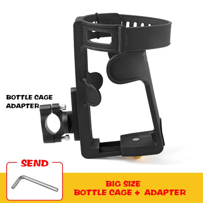 Motorcycle Bottle Holder Universal Audio Bracket Bicycle Bottle Cage Water Bottle Holder for Bikes for/BMW/Honda/Harley/Kawasaki