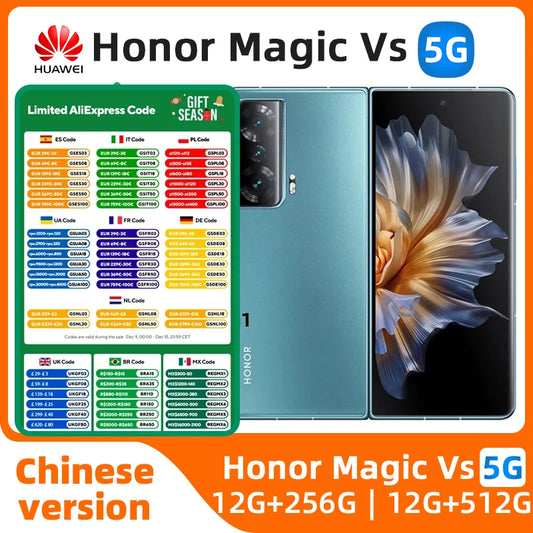 HONOR Magic Vs Fold 5g SmartPhone Snapdragon 8+ gen1 7.9inch  120HZ OLED NFC 66W 5000mAh Original used phone