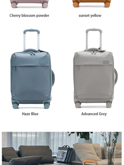 SUSHIMU High-quality Suitcase Oxford Cloth Trolley Case Shoulder Bag Multifunctional Boarding Box Rolling Luggage