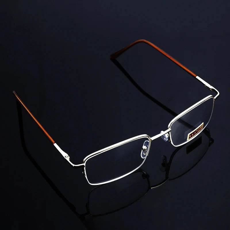 Men Glass Reading Glasses Presbyopic Eyewear0.5 0.75 1.0 1.25 1.5 2.0 2.25 2.5 2.75 3.0 3.25 3.5 3.75 4.0 4.5 5.0 Unisex - MarvelouStoree