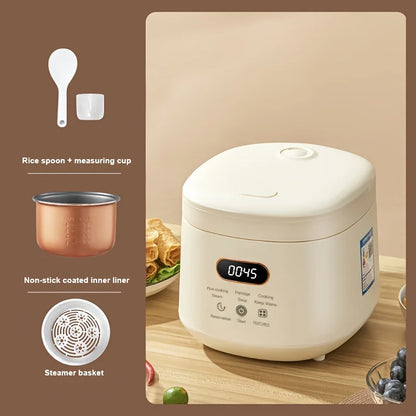 2L Electric Rice Cooker 1-3 People 110V 220V Multi Cooker Non-Stick Pot Smart Mechanical MultiCooker Steamed Rice Pot For Home