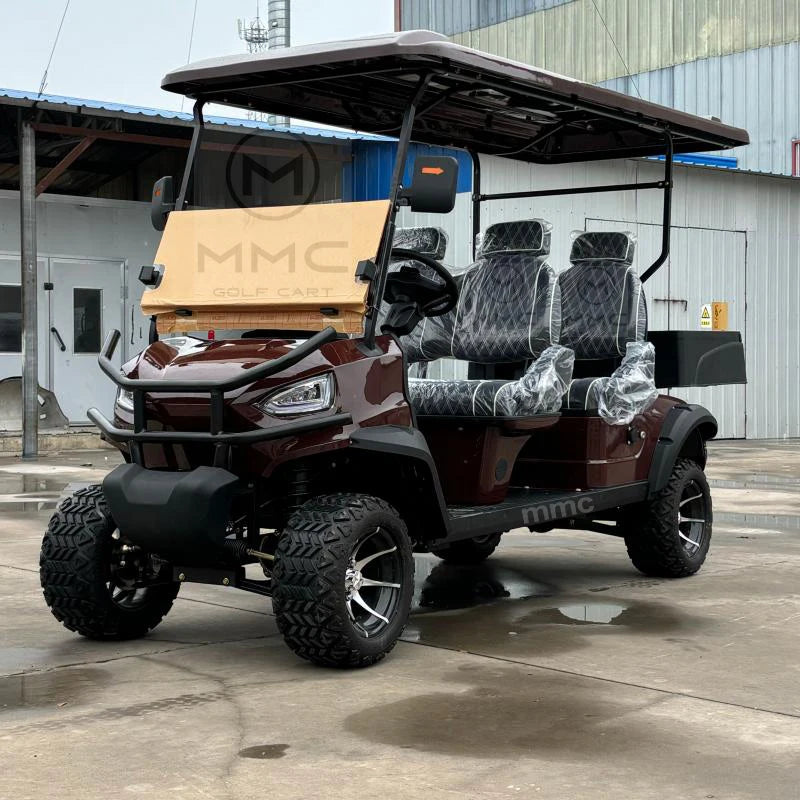 2024 New Lifted 72V Lithium Electric Golf Carts Street Legal multi-Function CE Approved 4/6 Seater Hunting Golf Carts