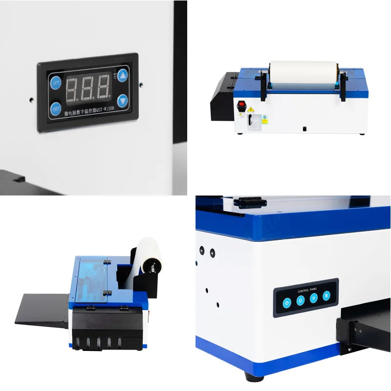 Punehod A3+ L1800 DTF Printer For T Shirt DTF Transfer Film Printer With DTF Oven for T-shirt Clothes Hoodie Printing Machine