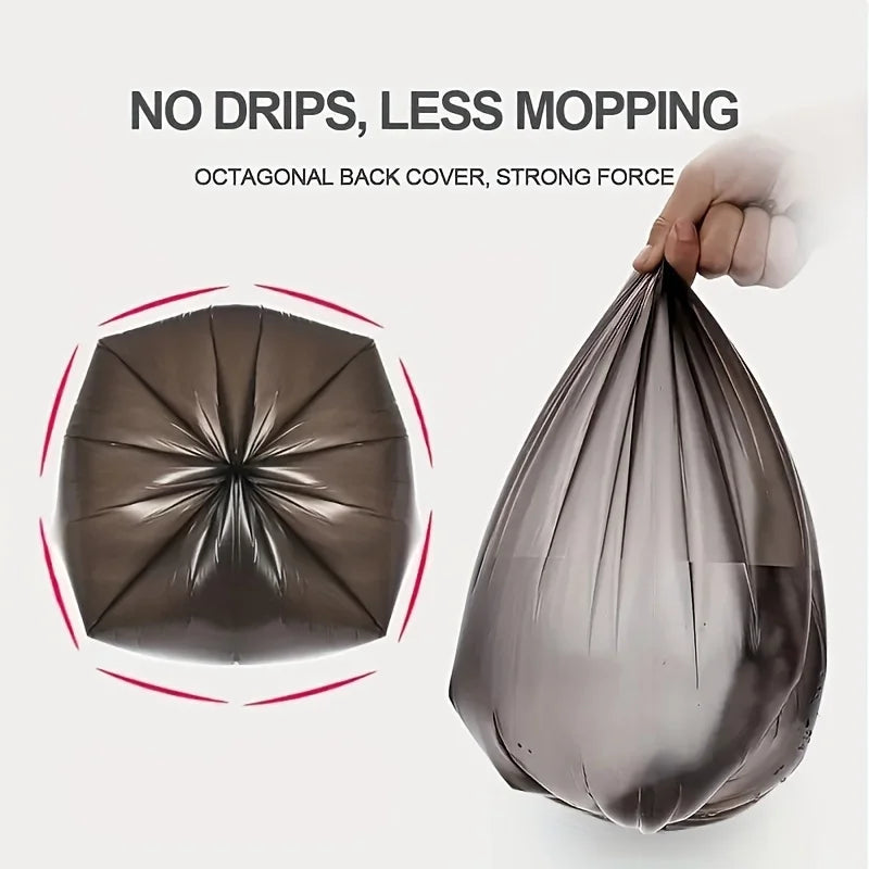 100pcs Household Disposable Garbage Bags for Garbage Storageng,Cleaning for Living Room, Bedroom, Kitchen, Bathroom, Toilet