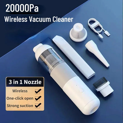 Xiaomi Car Vacuum Cleaner New 3 in1 Wireless Automobile Vacuum Cleaner Portable Robot Vacuum Cleaner Handheld Mini Dust Catcher