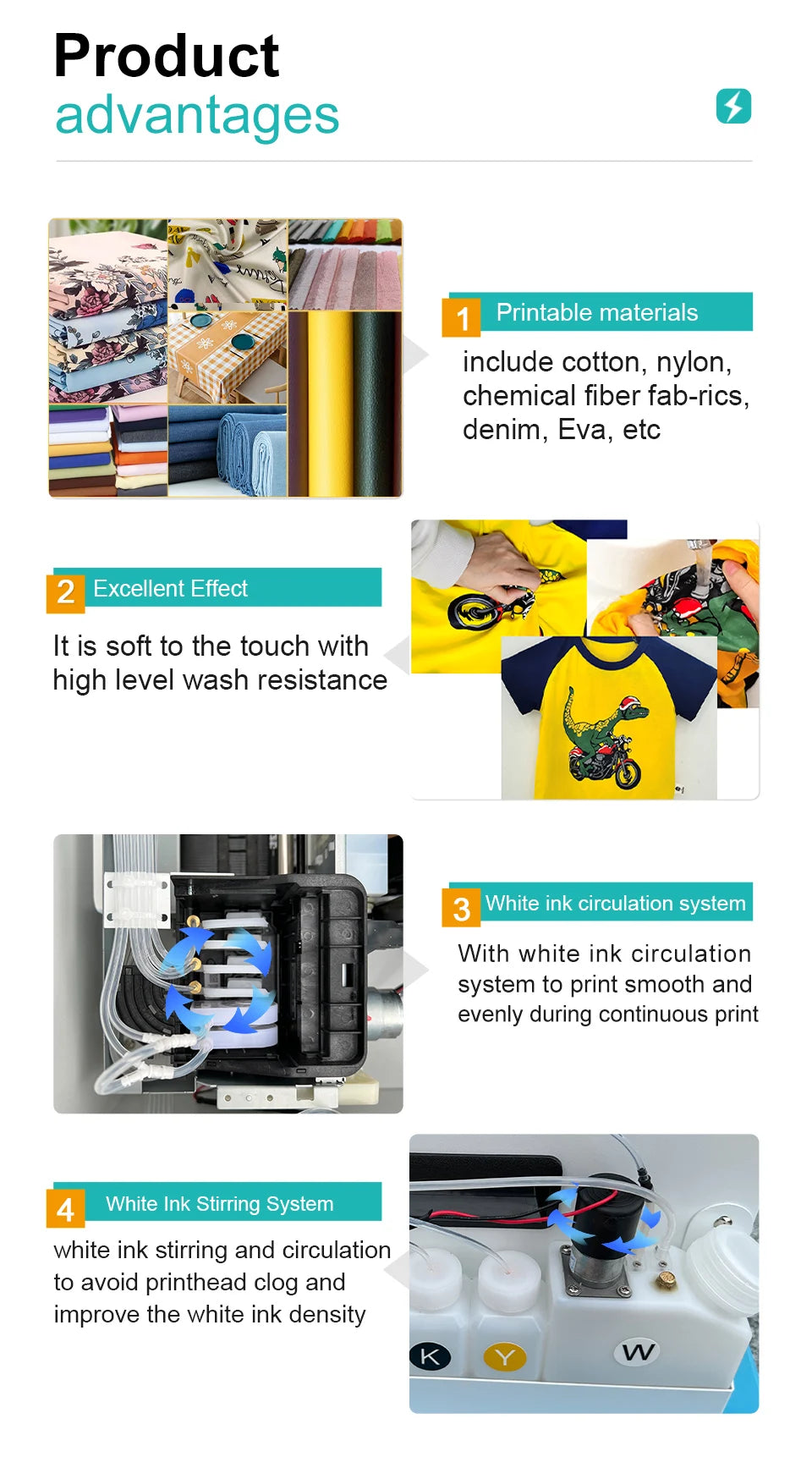 A4 impresora dtf  For Epson L805 DTF Printer DTF Transfer Machine t shirt printing machine DTF Ink DTF Film For t shirt Print