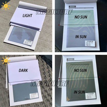 152/100/76/50CM Front Rear windshields Car Window Solar Tint Photochromic Film Light 78-15%/Dark 38-7% Heat Rejection Block UV - MarvelouStoree