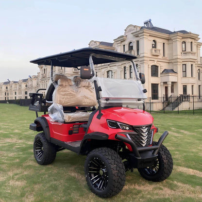 Factory CE new export electric cart Golf Course Club 2/4/6/8 seater off-road sightseeing car Solar power electric golf cart - MarvelouStoree