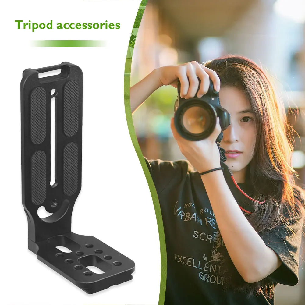 Universal L Shape Bracket QR Plate Vertical Video Shooting Arca for DJI Osmo Ronin Zhiyun for Canon Nikon Sony DSLR Camera