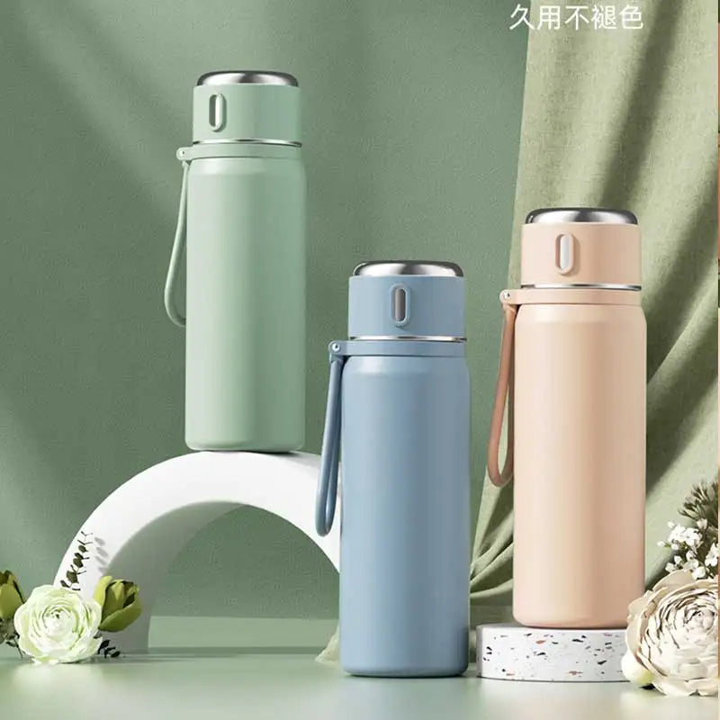 Smart 316 Stainless Steel Thermos Cup Temperature Display Vacuum Flasks Home Outdoor Portable Water Cup Thermos Bottle